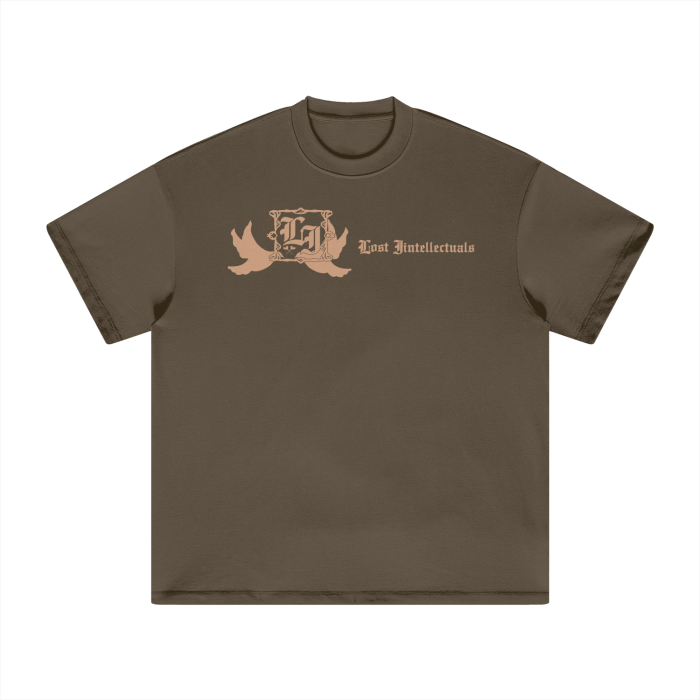 LI Foundation Shirt 3 (Cut Bottom) (Brown)