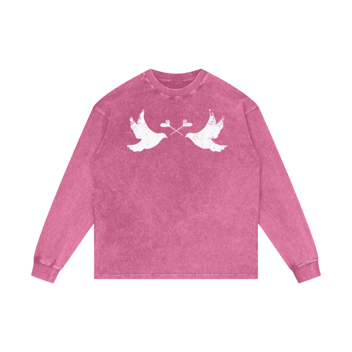 LI Two Doves Long Sleeve (Pink)