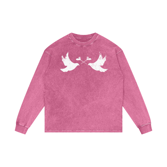 LI Two Doves Long Sleeve (Pink)