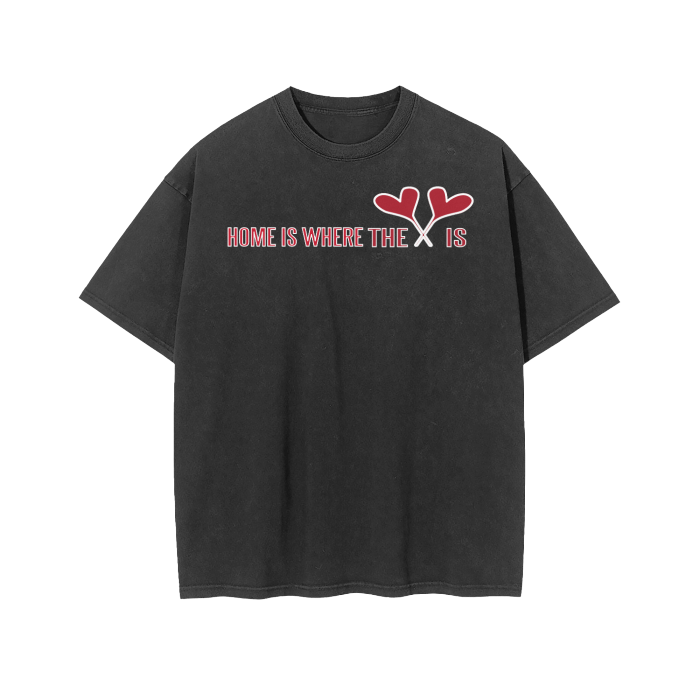 Home Is Where The Heart Is (Alternate Shirt) (Black)