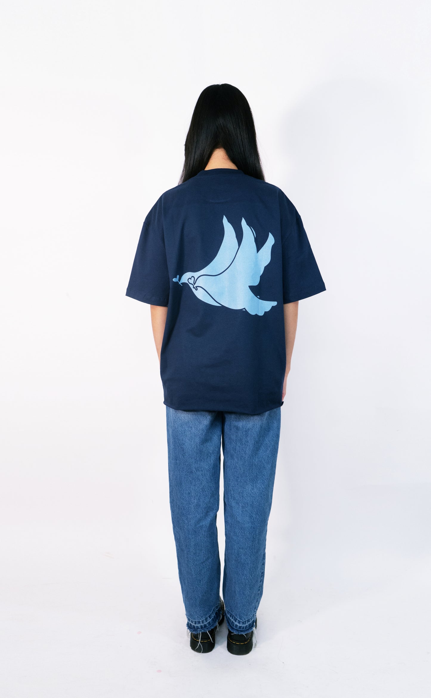 LI Foundation Shirt 3 (Cut Bottom) (Navy)