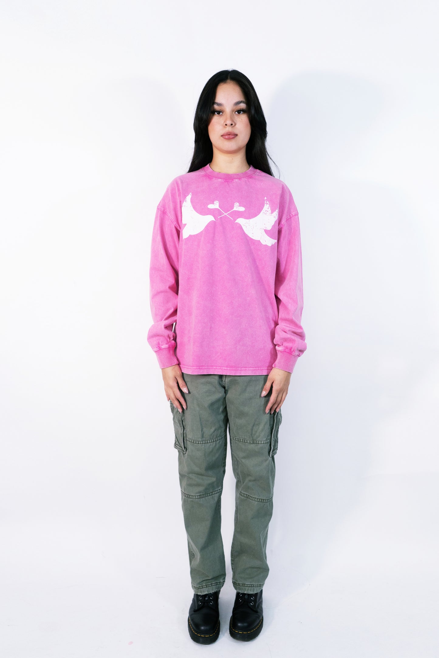 LI Two Doves Long Sleeve (Pink)