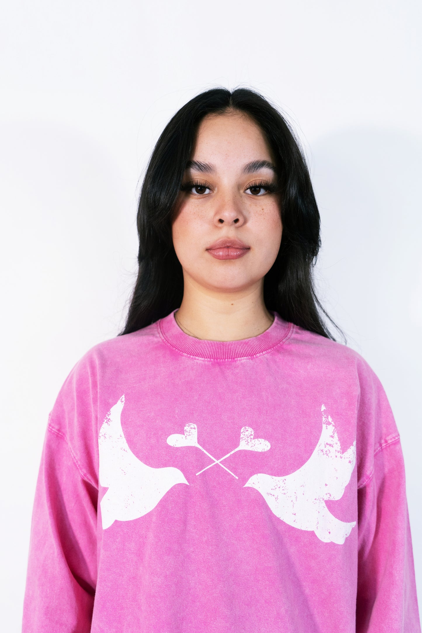 LI Two Doves Long Sleeve (Pink)