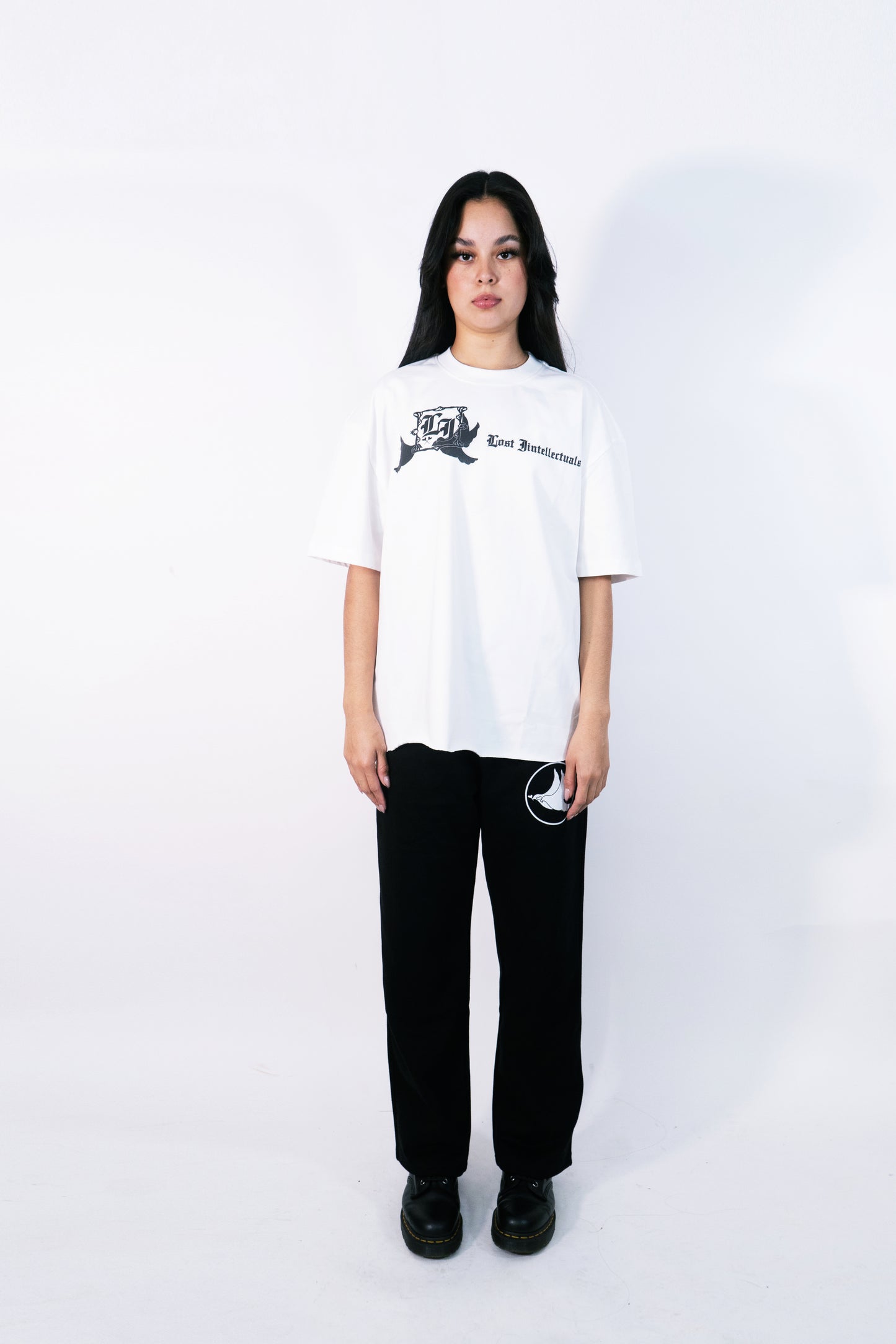 LI Foundation Shirt 3 (Cut Bottom) (White)