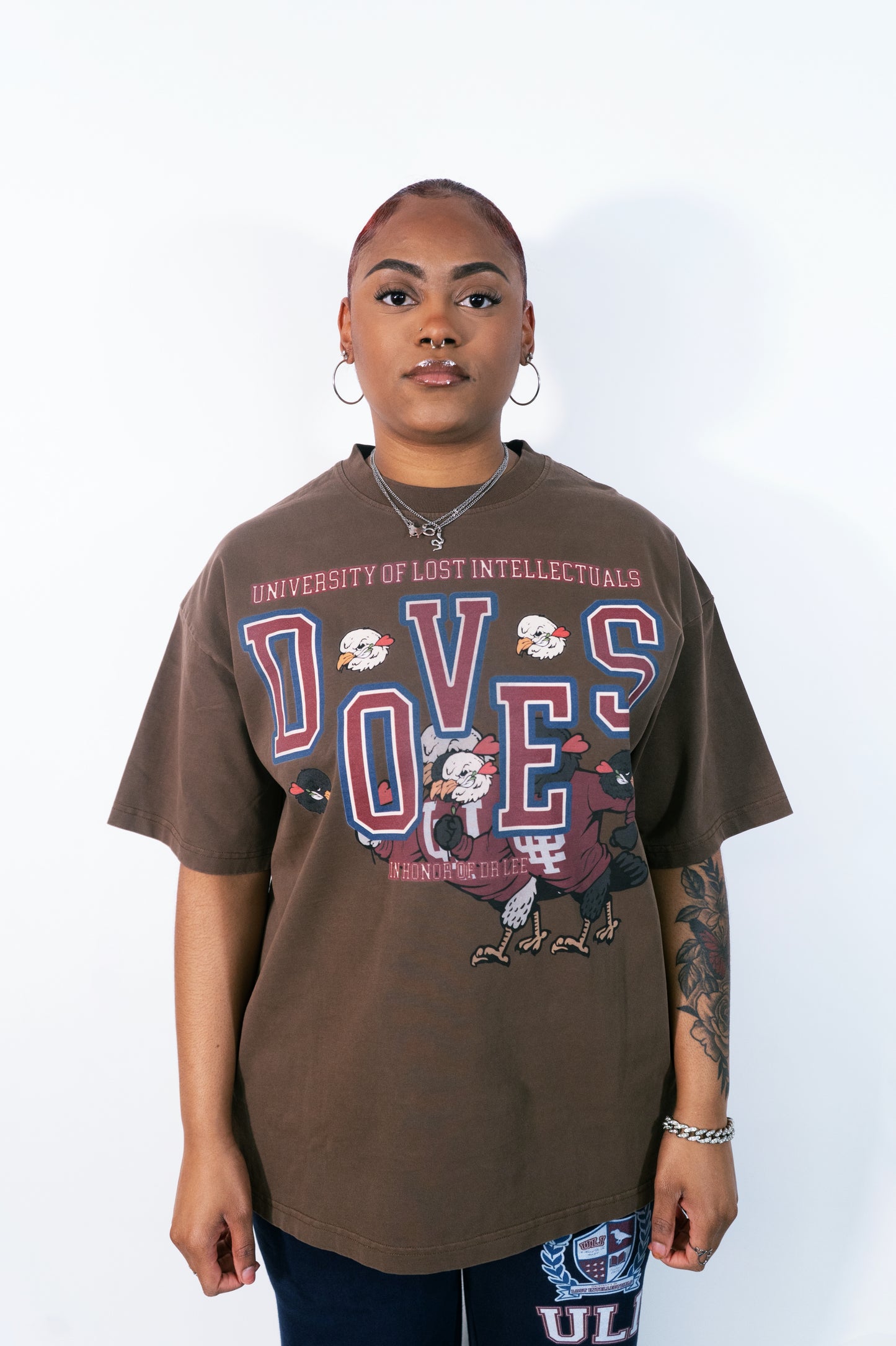 ULI Doves T-Shirt (Brown)