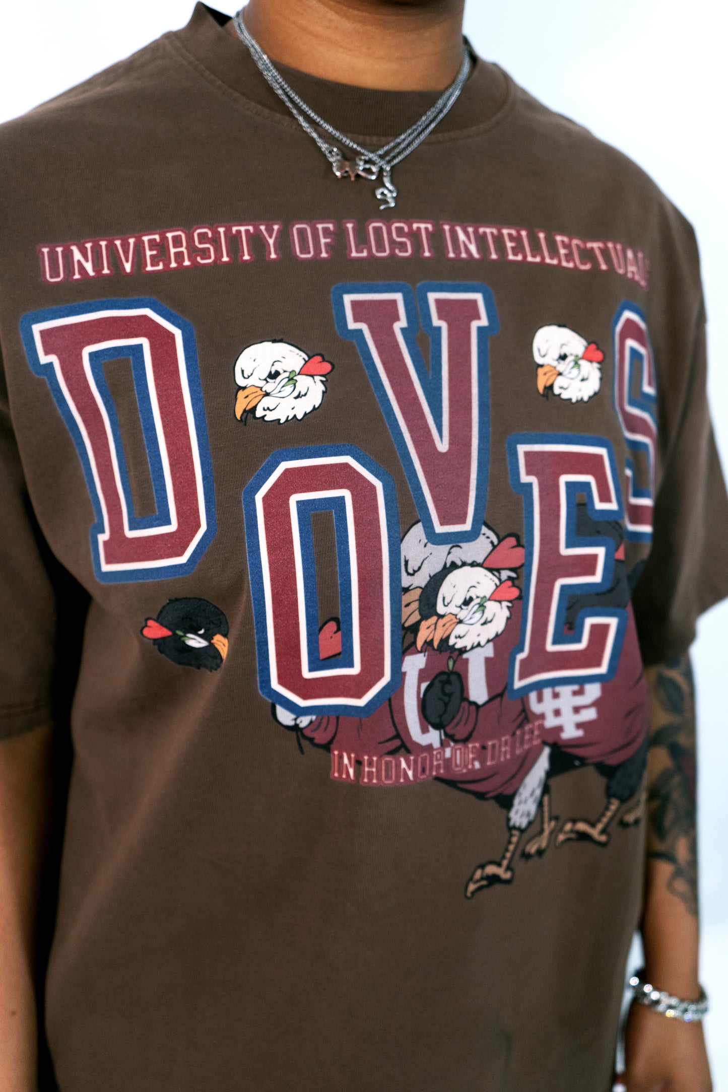 ULI Doves T-Shirt (Brown)