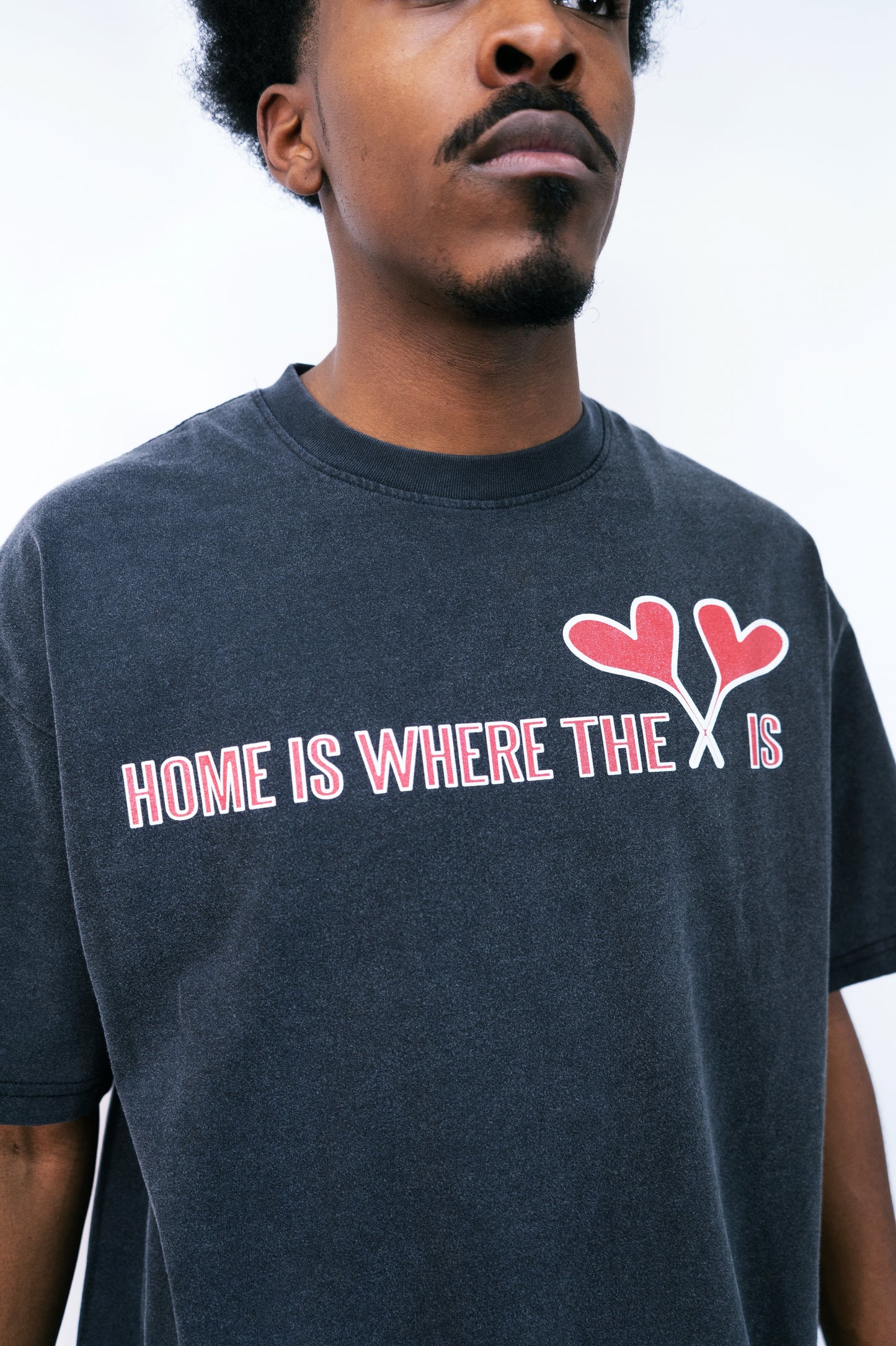 Home Is Where The Heart Is (Alternate Shirt) (Black)