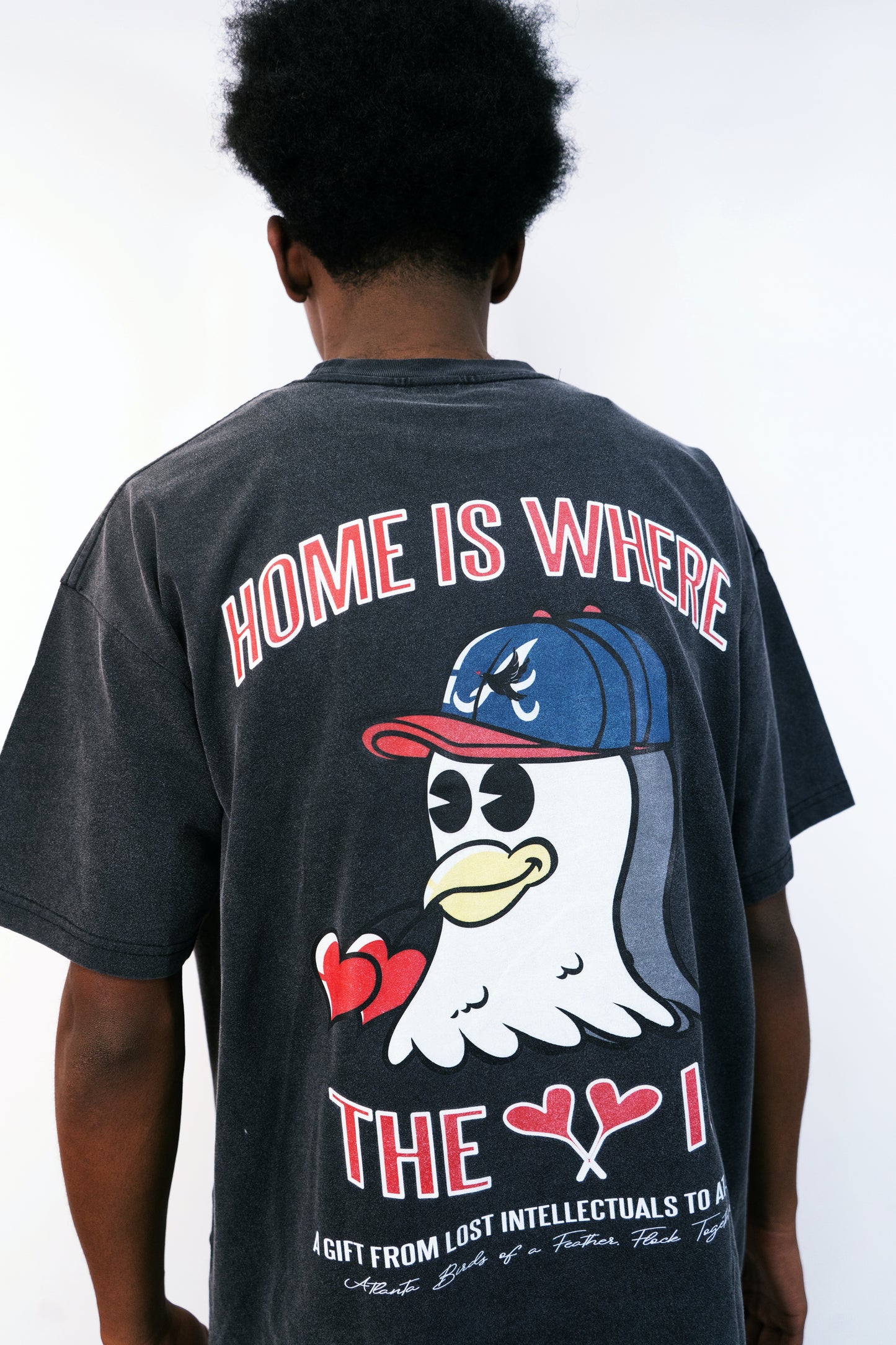 Home Is Where The Heart Is (Alternate Shirt) (Black)