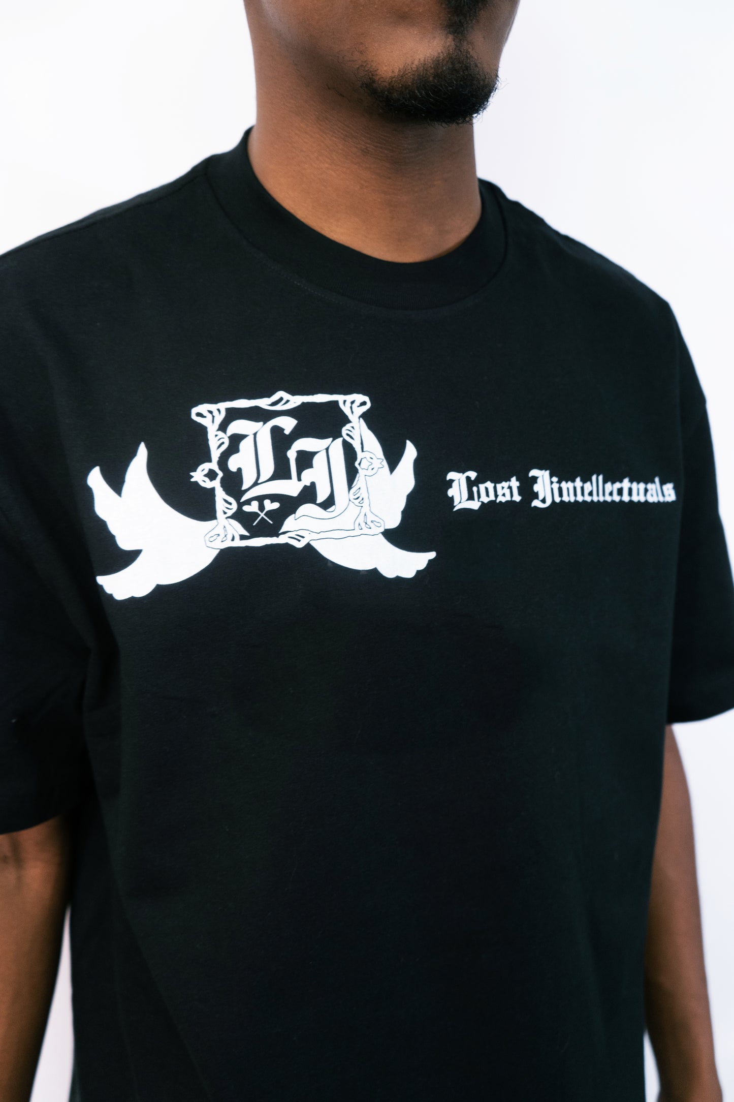 LI Foundation Shirt 3 (Cut Bottom) (Black)