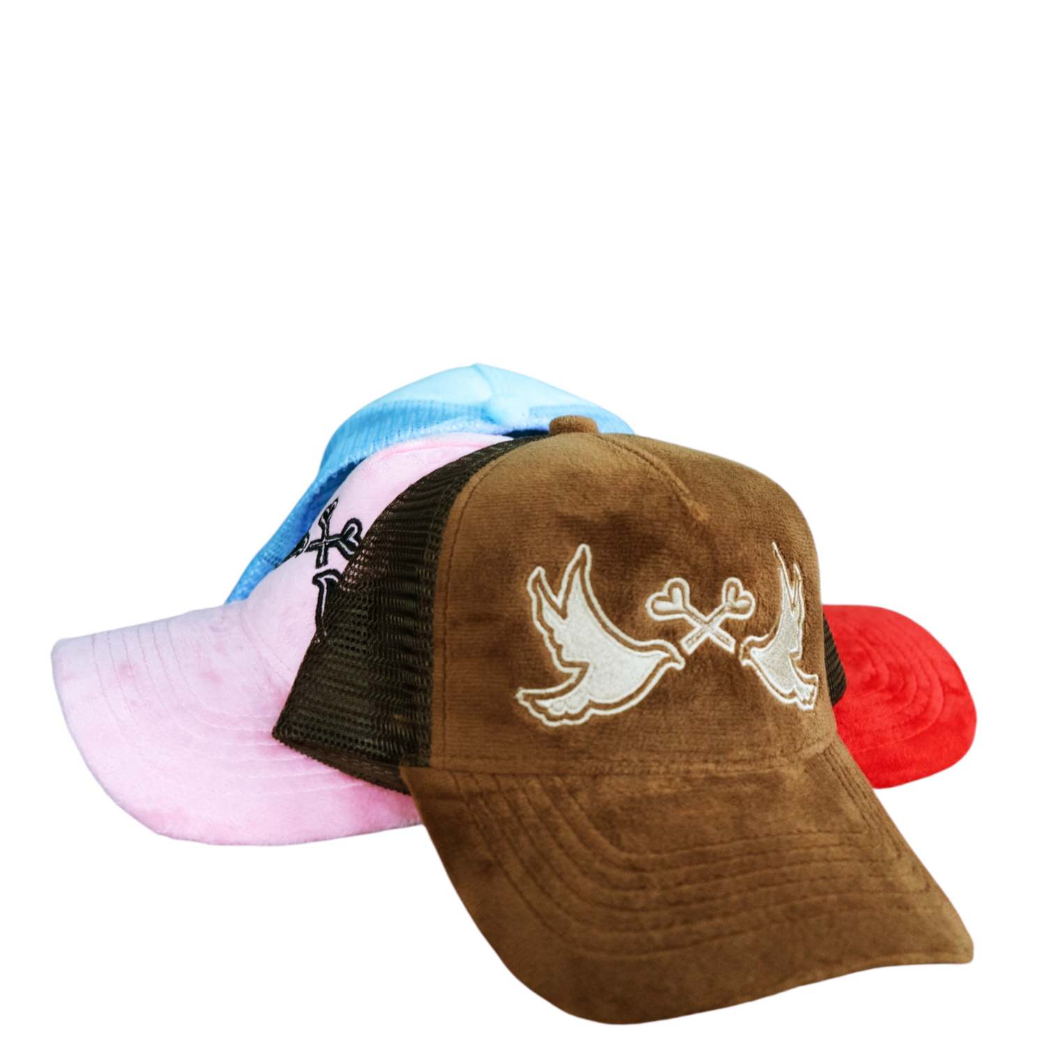 Two Doves Trucker Hats