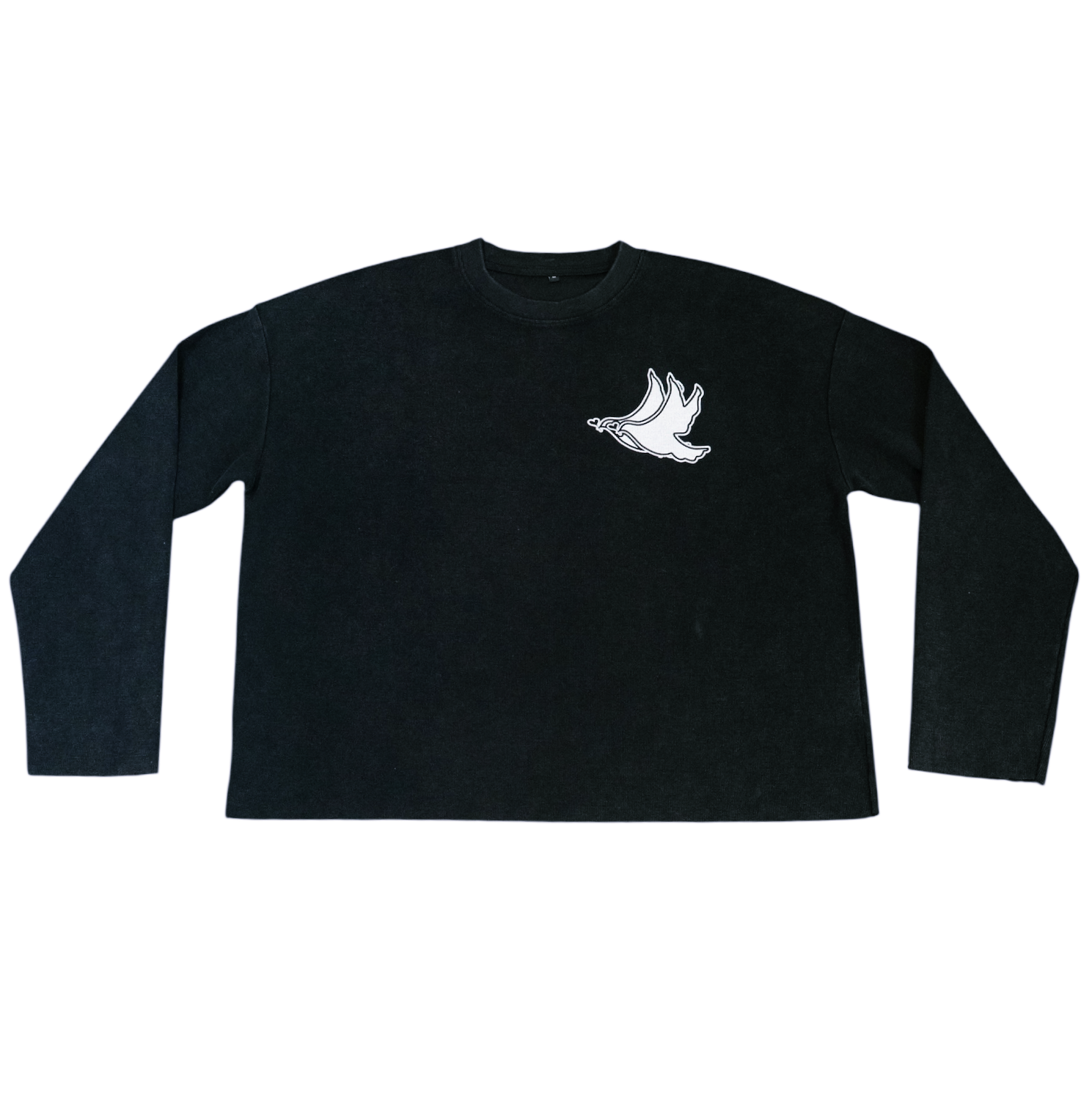 LI Essential Boxy Waffle Long Sleeve
