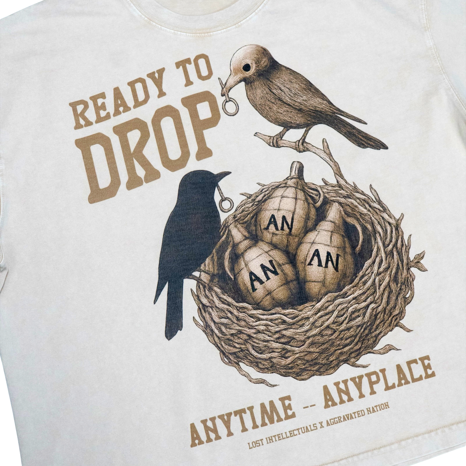 Ready To Drop Boxy Tee (AN/LI Collab)