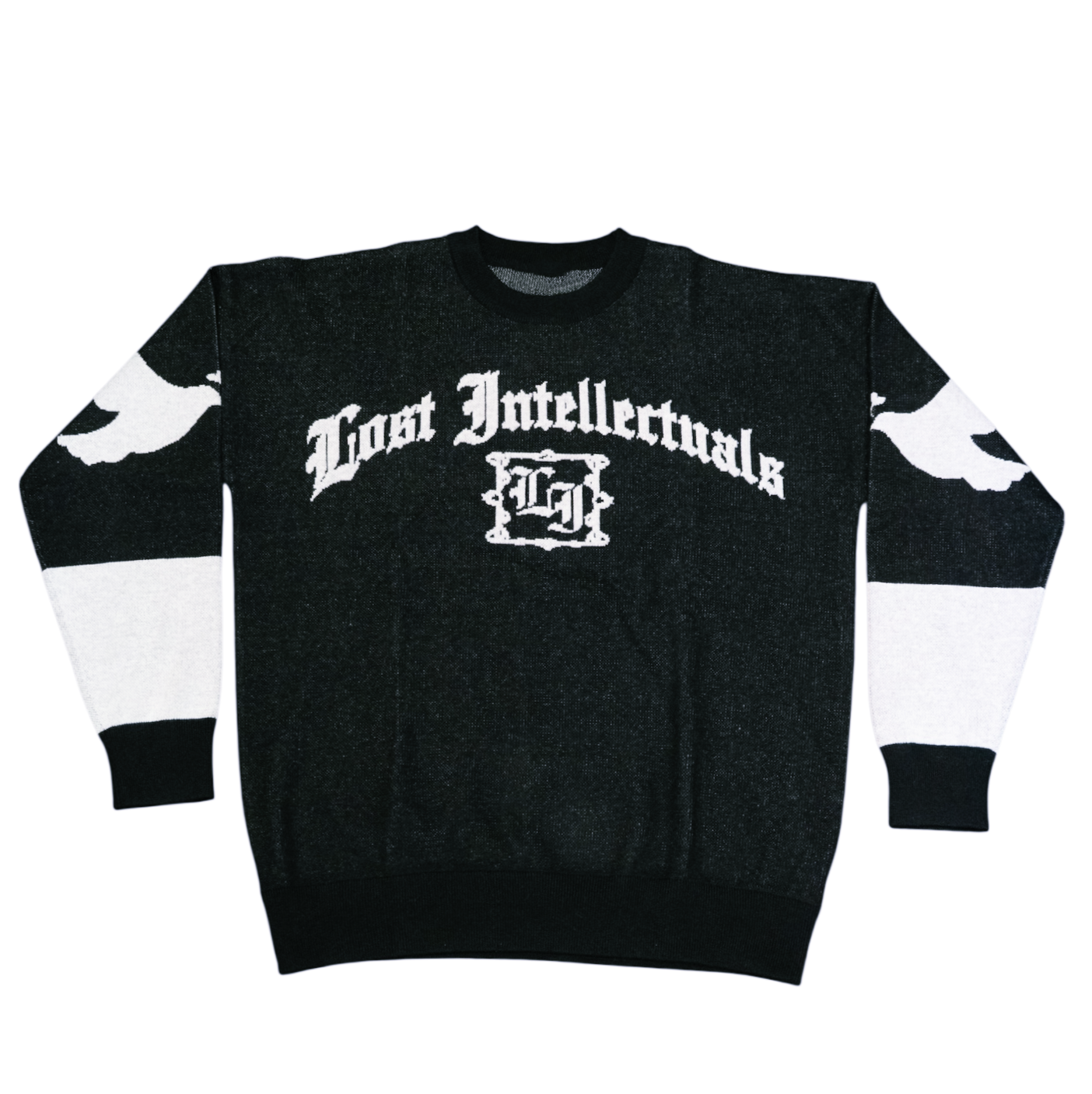 LI Committee Knit Sweater (Black/White)
