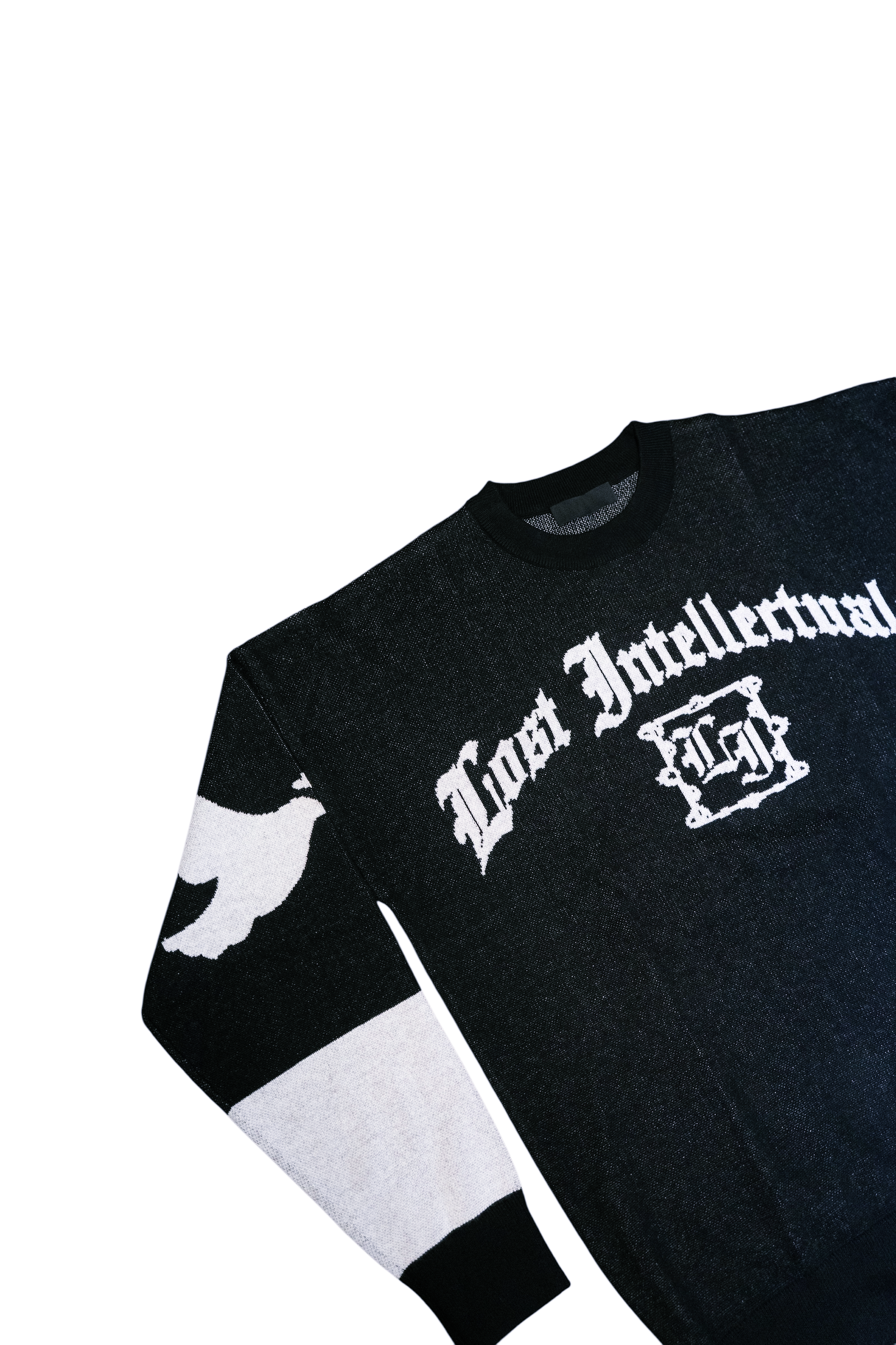 LI Committee Knit Sweater (Black/White)