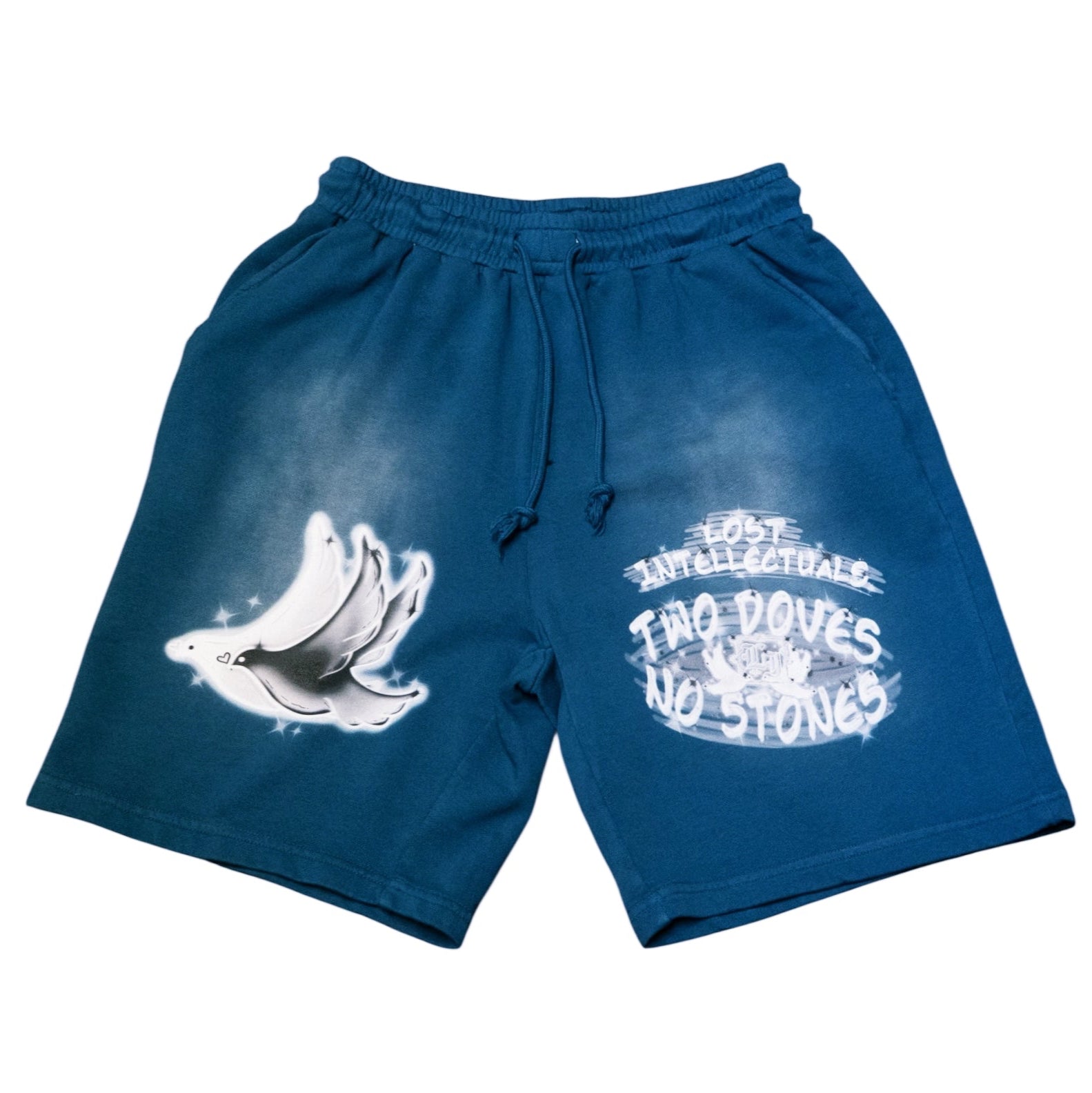 LI Air Brush Sweatshorts (Royal Blue)
