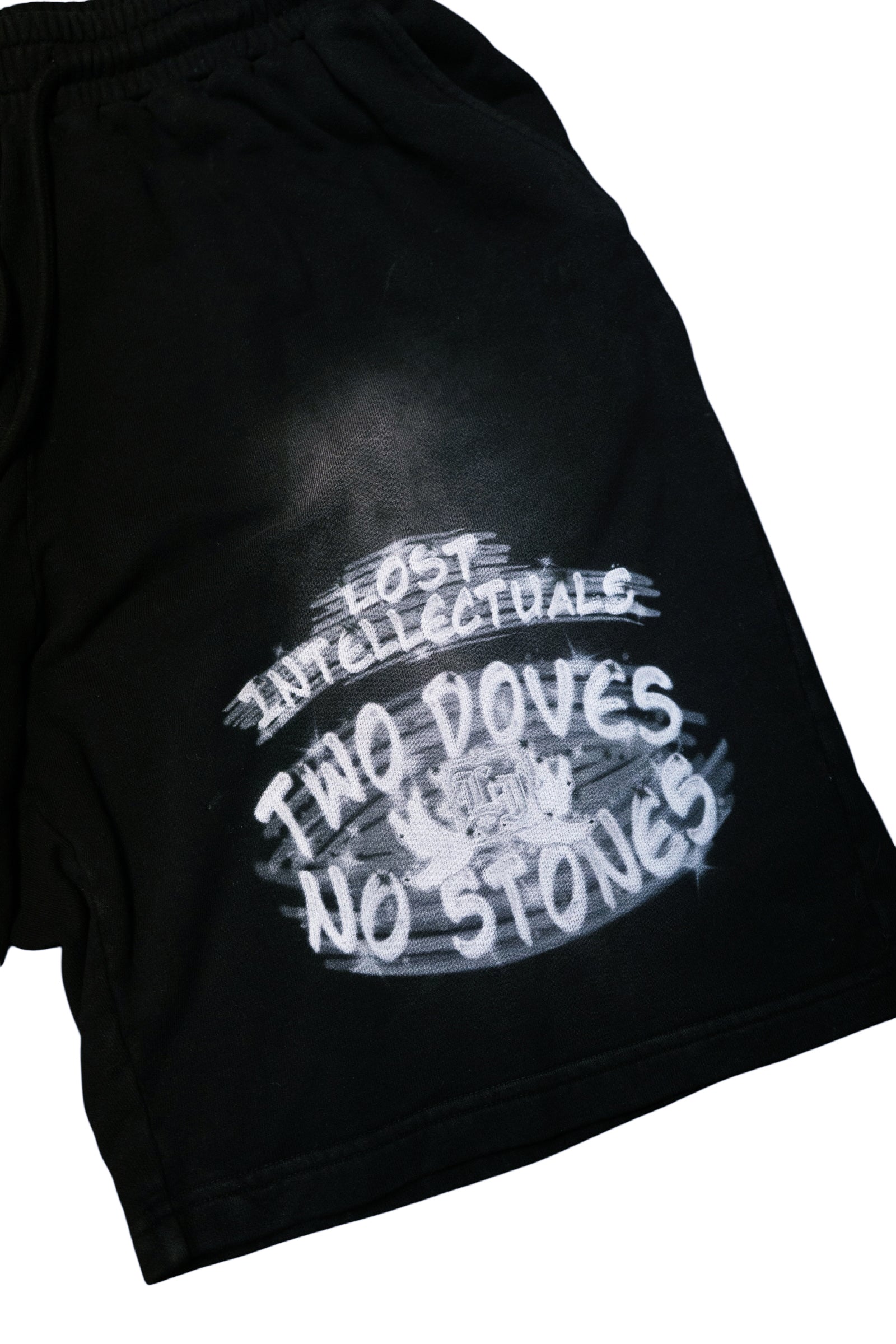 LI Air Brush Sweatshorts (Jet Black)