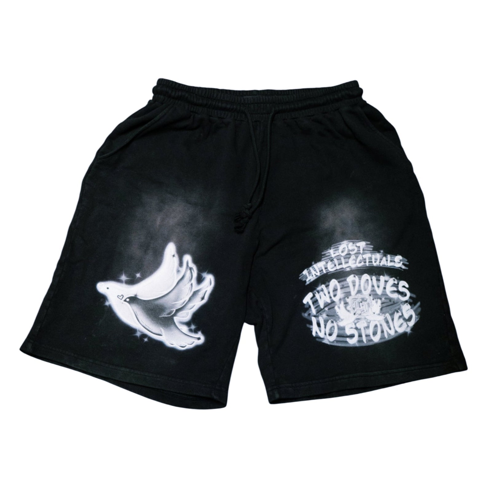 LI Air Brush Sweatshorts (Jet Black)