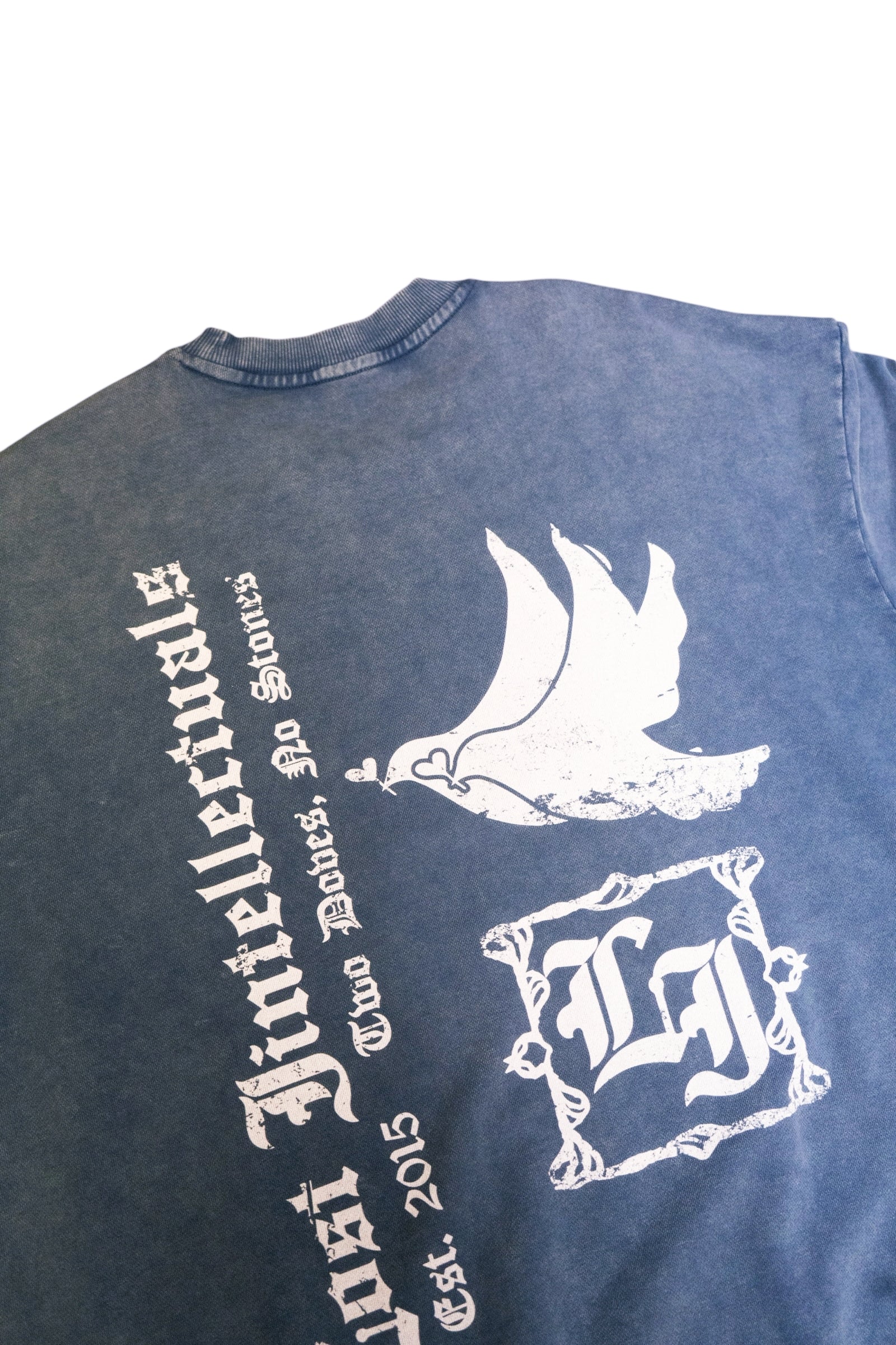 LI Two Doves Crewneck Sweatshirt (Levi Blue)