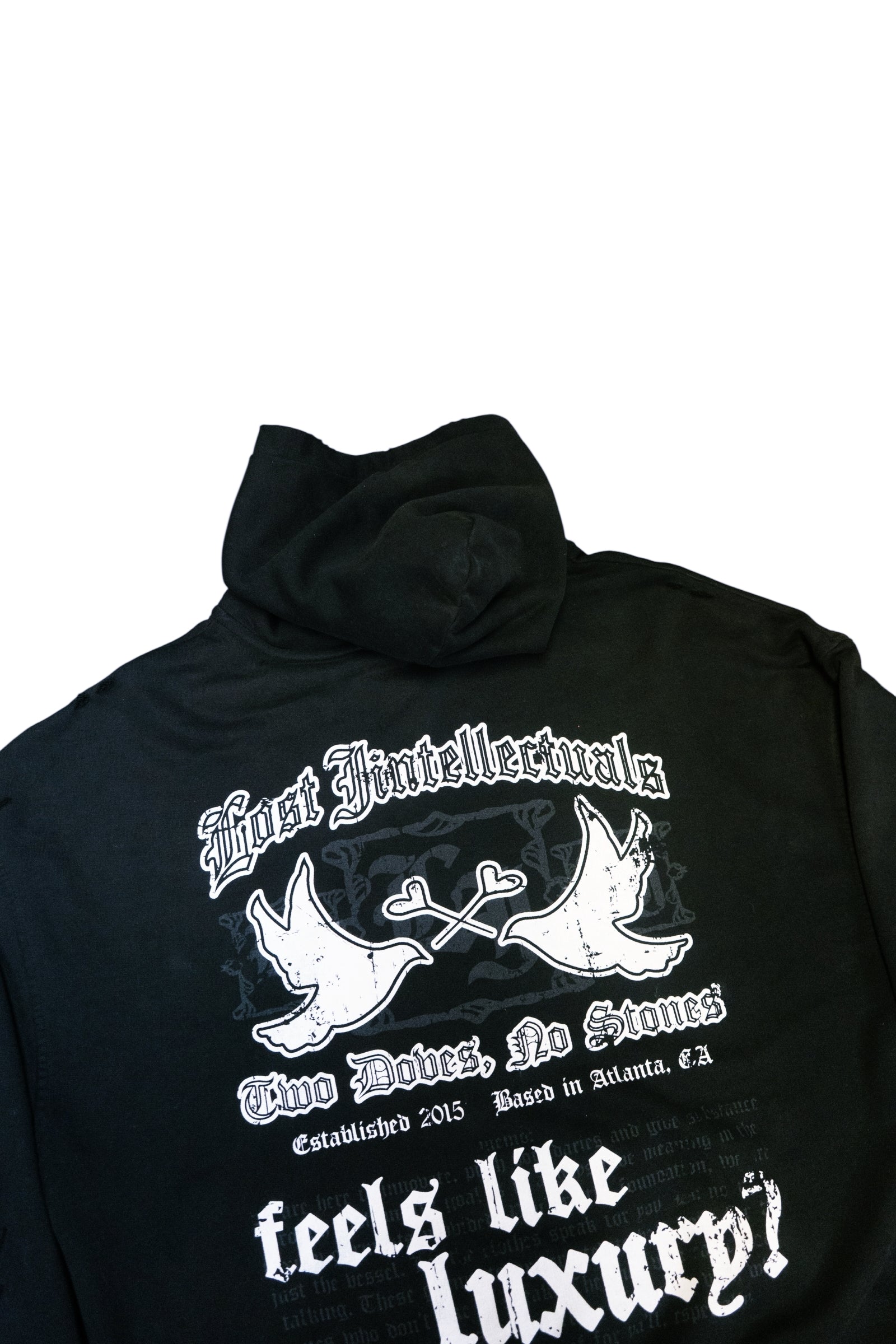 LI Luxury Zip-Up Hoodie (Black)