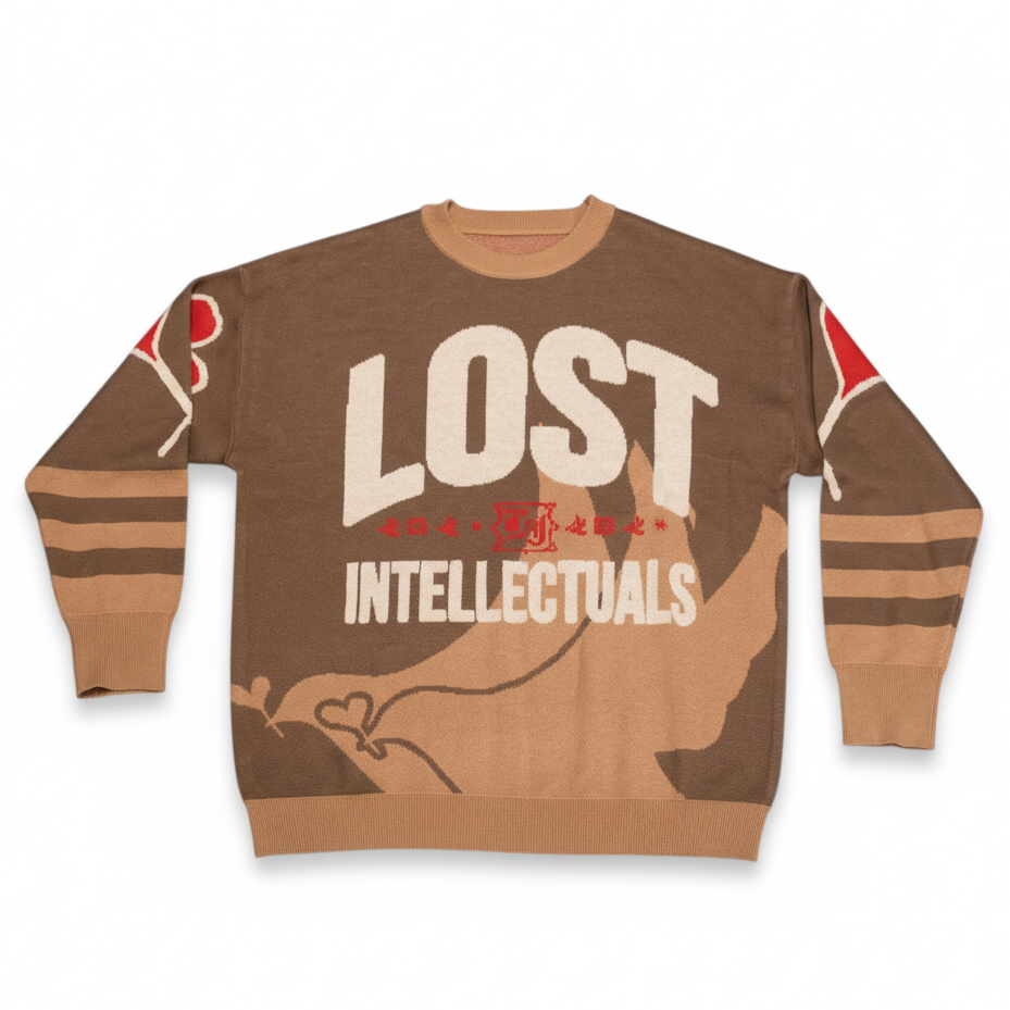 LI Two Doves Knit Sweater (Double Brown) (ASWM Edition)