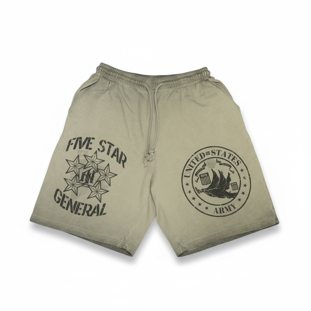 Five Star General Sweatshorts (LI/AN Collab)