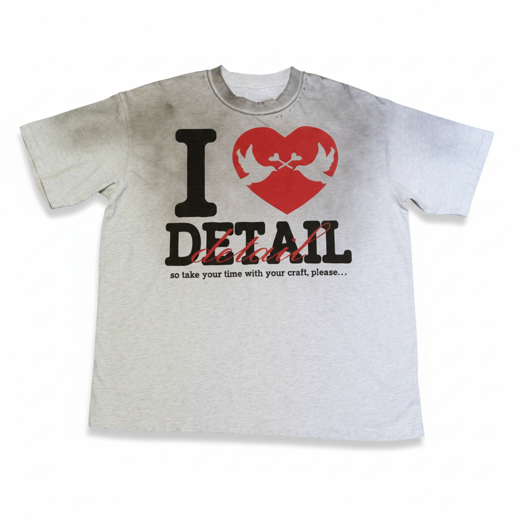 'I LOVE DETAILS' T-Shirt