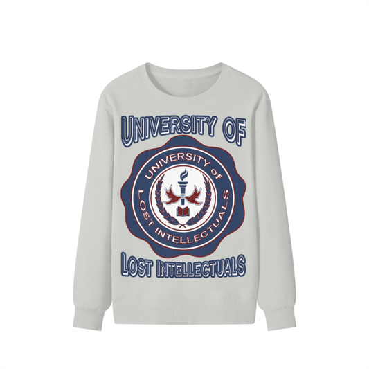 ULI School Emblem Crewneck Sweatshirt (Grey)