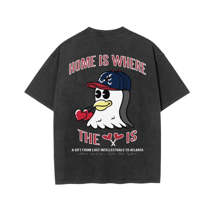 Home Is Where The Heart Is (Alternate Shirt) (Black)