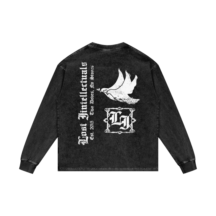 LI Two Doves Long Sleeve (Vintage Black)